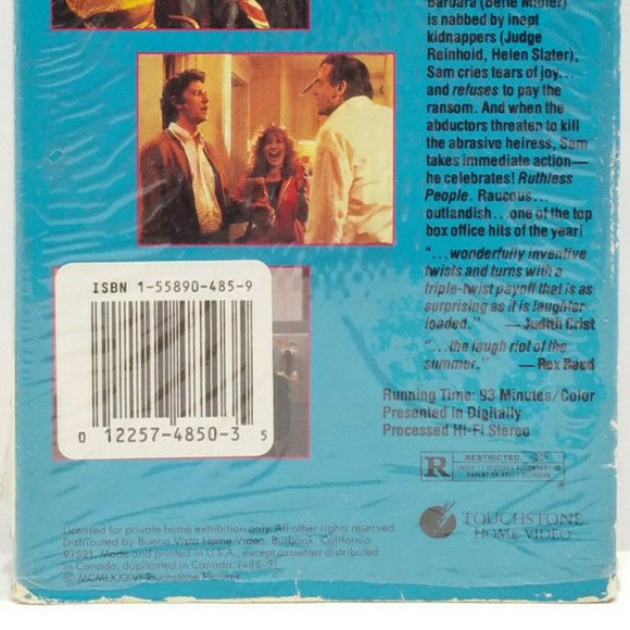 Ruthless People (VHS, 1989) 4771E1M - Picture 6 of 10